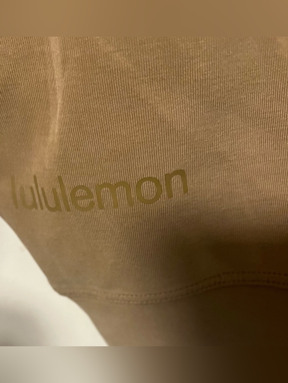 lululemon athletica Olive Brown Cropped Crewneck Sweatshirt - Picture 5 of 6